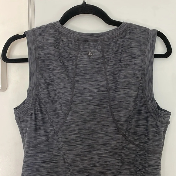 Prana Vertex Dress in Gray Graphite Athleisure Dress Sz Medium - Picture 5 of 10